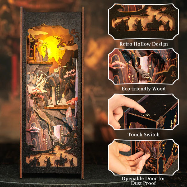 CUTEBEE MZ-01 DIY Book Nook Kit (The Legend of WU KONG)