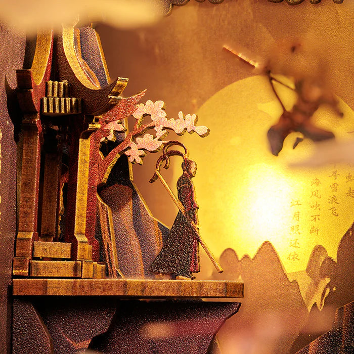 CUTEBEE MZ-01 DIY Book Nook Kit (The Legend of WU KONG)