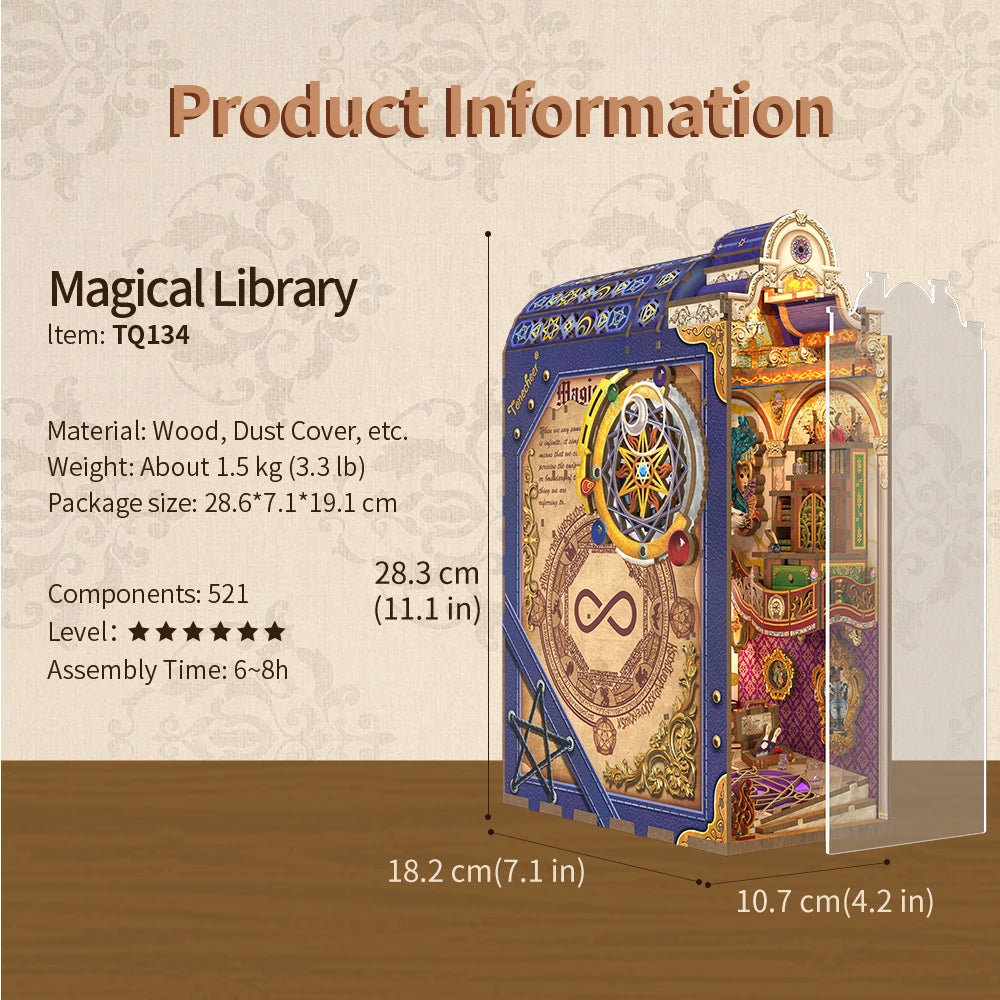Tone cheer TQ134 - Magical Library