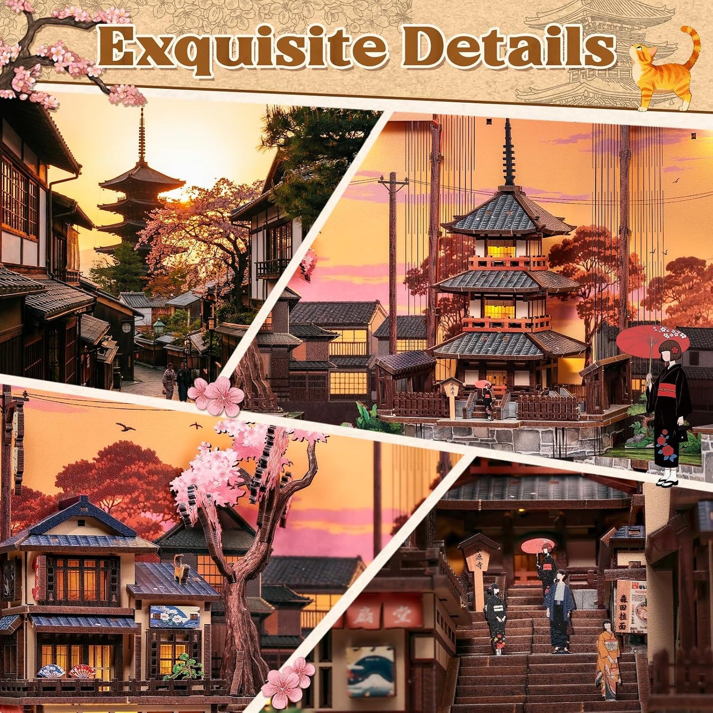 Cutebee BJAA402 Twilight Sakura Path