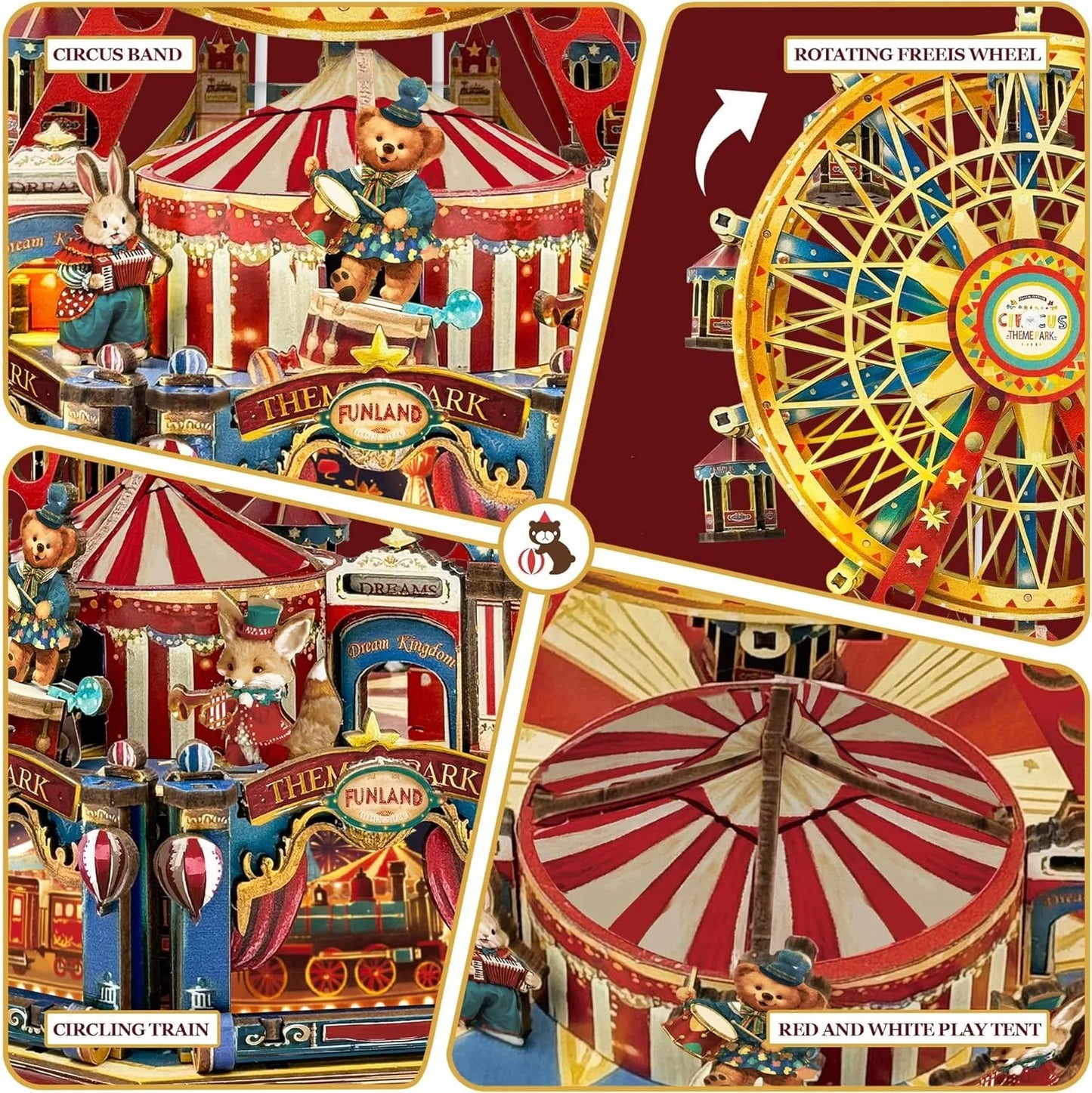 (Pre-order) Hamaileon SQ69 Century Ferris Wheel Music Box