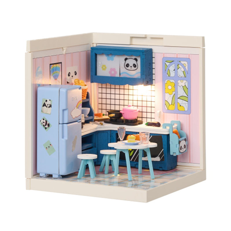 Knowme IIECREATE Super Dreammaker series Magnetic Puzzle Plastic Wood for Dollhouse