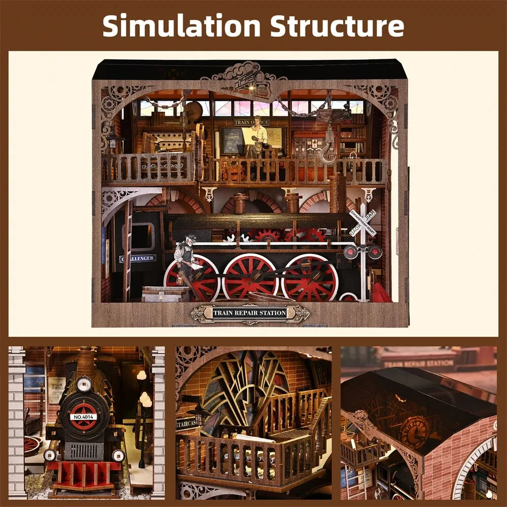 (Pre-Order) Hamaileon CH06 Train Repair Station