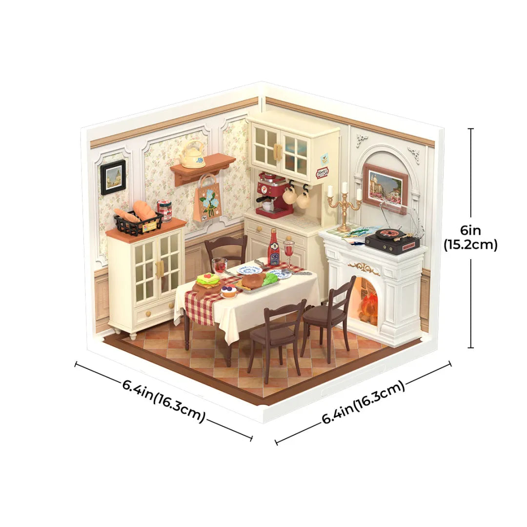 Robotime - DW015B Warm Dining Room