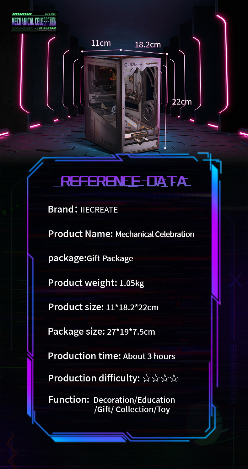 Knowme BookNook series - SL-17 - Mechancial Celebration