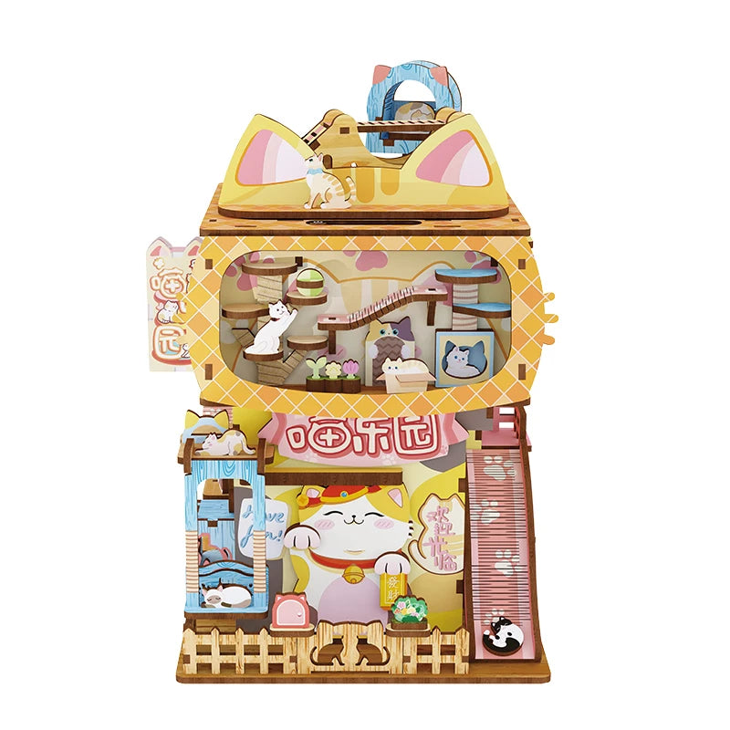 (Pre-Order) Tonecheer TQ185 Cats' House storage box