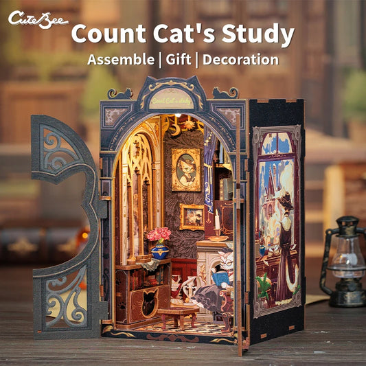 Cutebee  SD03 Count Cat's Study