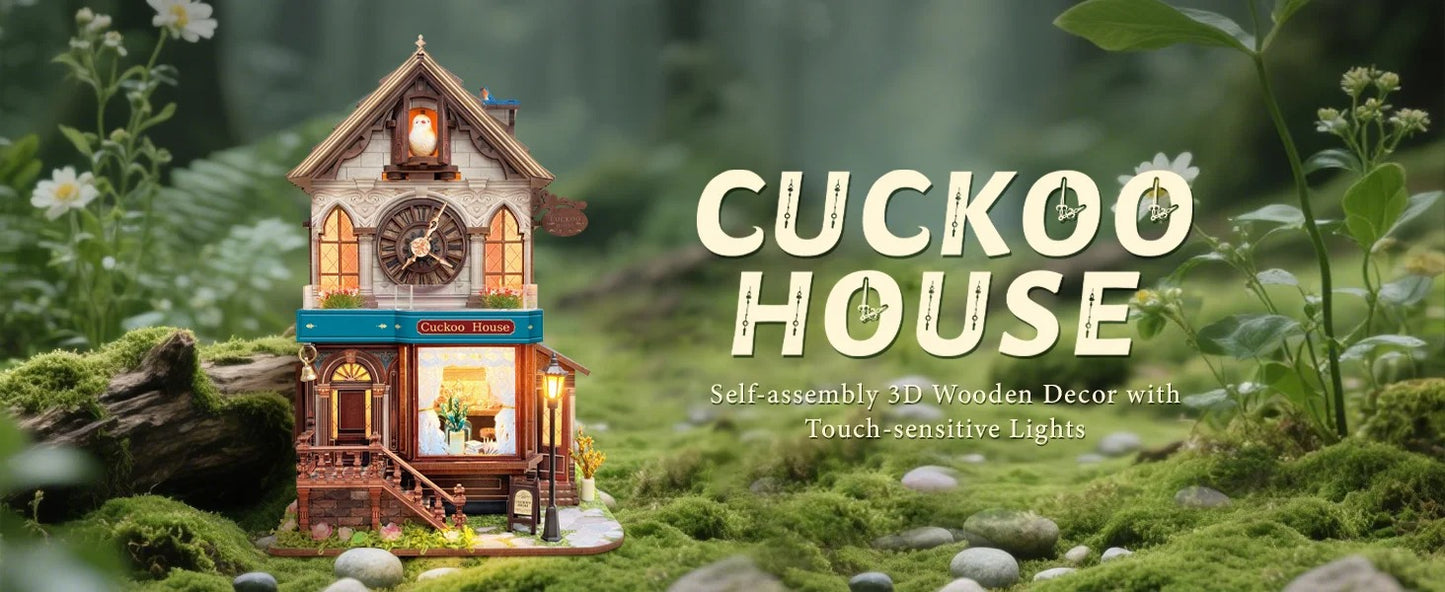 Hamaileon SQ-61 Cuckoo Clock House Kit