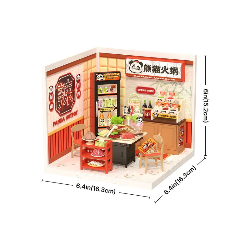 Robotime - Rolife Super Creator DW020 Panda Hot Pot