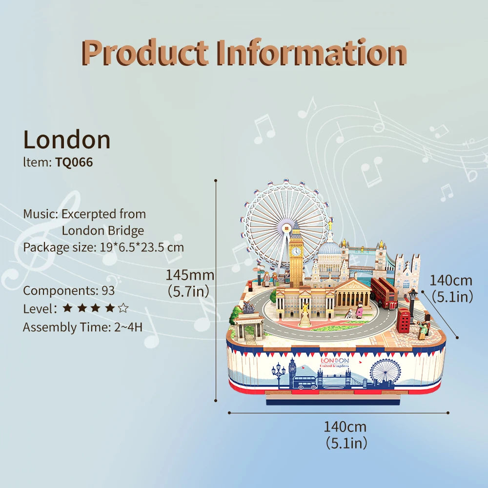 Tonecheer TQ 066 - London Music Box