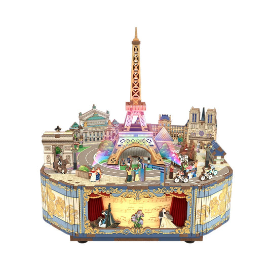 TONECHEER TQ036 Romantic Paris Music Box