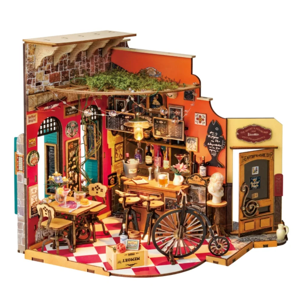 Rolife DG173 DIY Miniature House - Cheers Bar & Dining