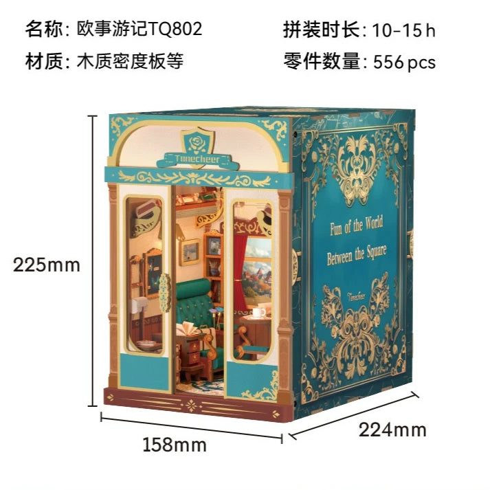 Tonecheer TQ802 European Travels Infinity Train Cabin