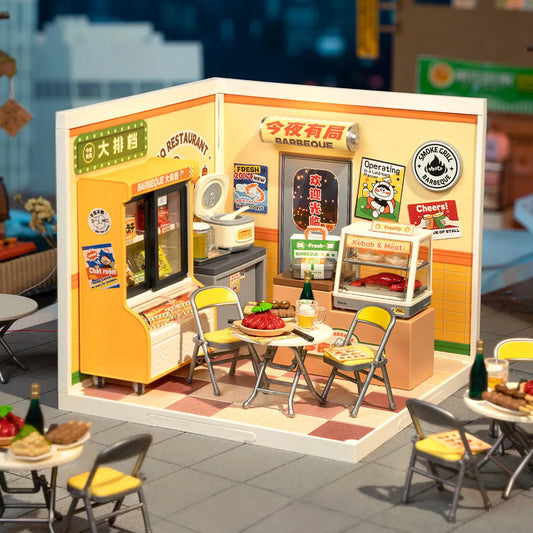 Robotime - DW022 Rolife Night Out Food Stall