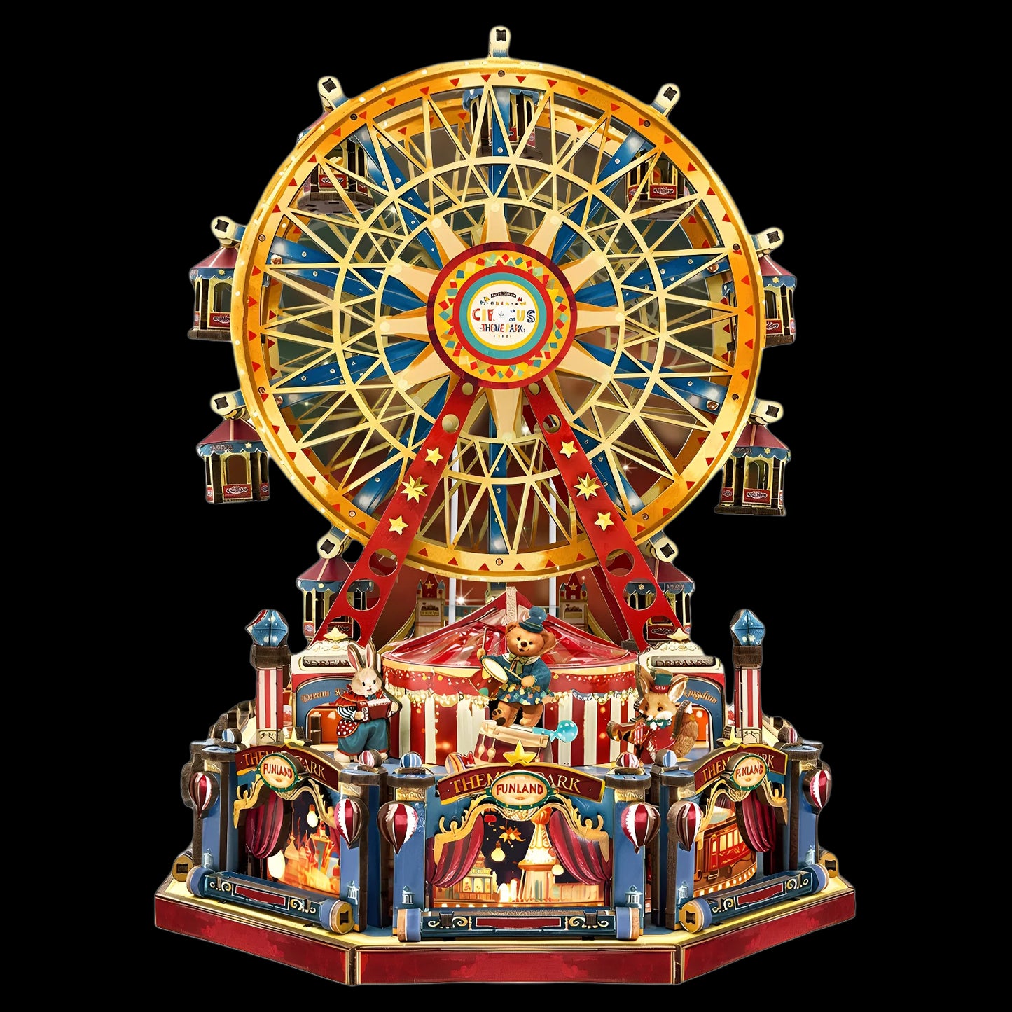 (Pre-order) Hamaileon SQ69 Century Ferris Wheel Music Box