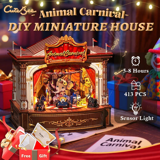 Pre-order Cutebee TTCB501 - Animal Carnival music box