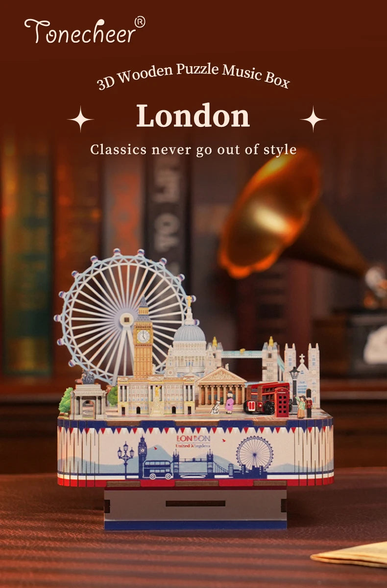 Tonecheer TQ 066 - London Music Box