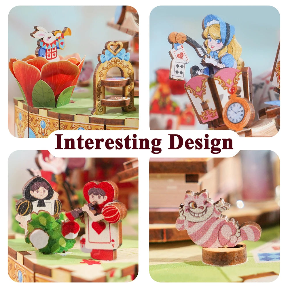 Tonecheer TQ934 ( TQ073) Alice's Tea Party Music Box