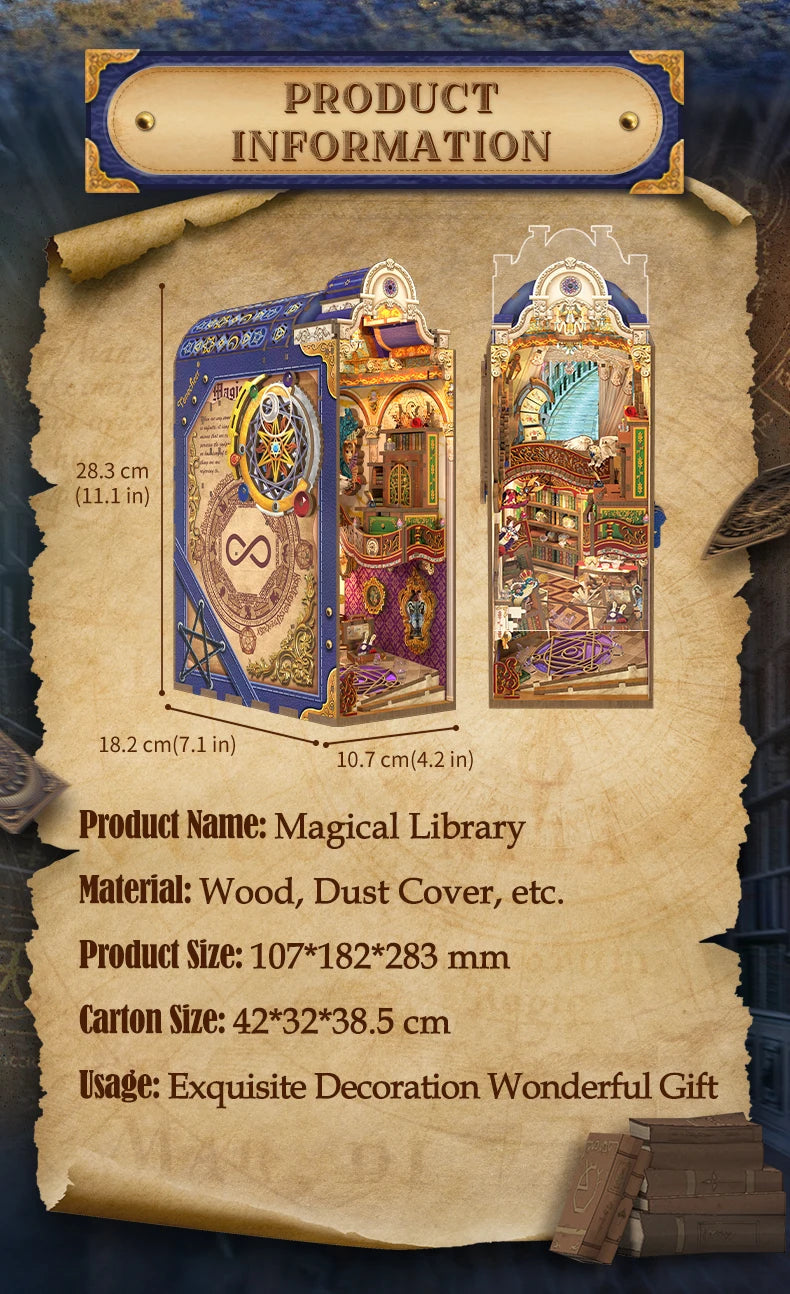 Tone cheer TQ134 - Magical Library