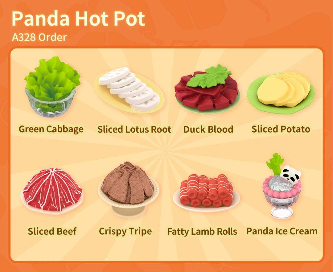 Robotime - Rolife Super Creator DW020 Panda Hot Pot