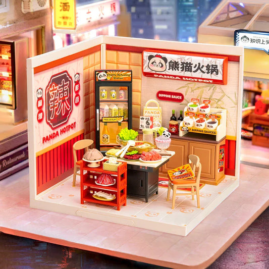 Robotime - Rolife Super Creator DW020 Panda Hot Pot