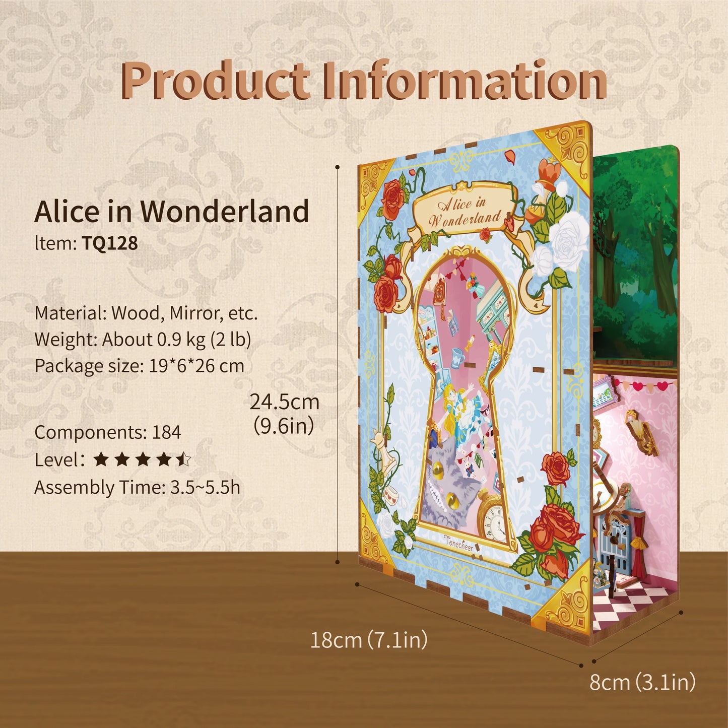 Tonecheer TQ128 - Alice in the Wonderland