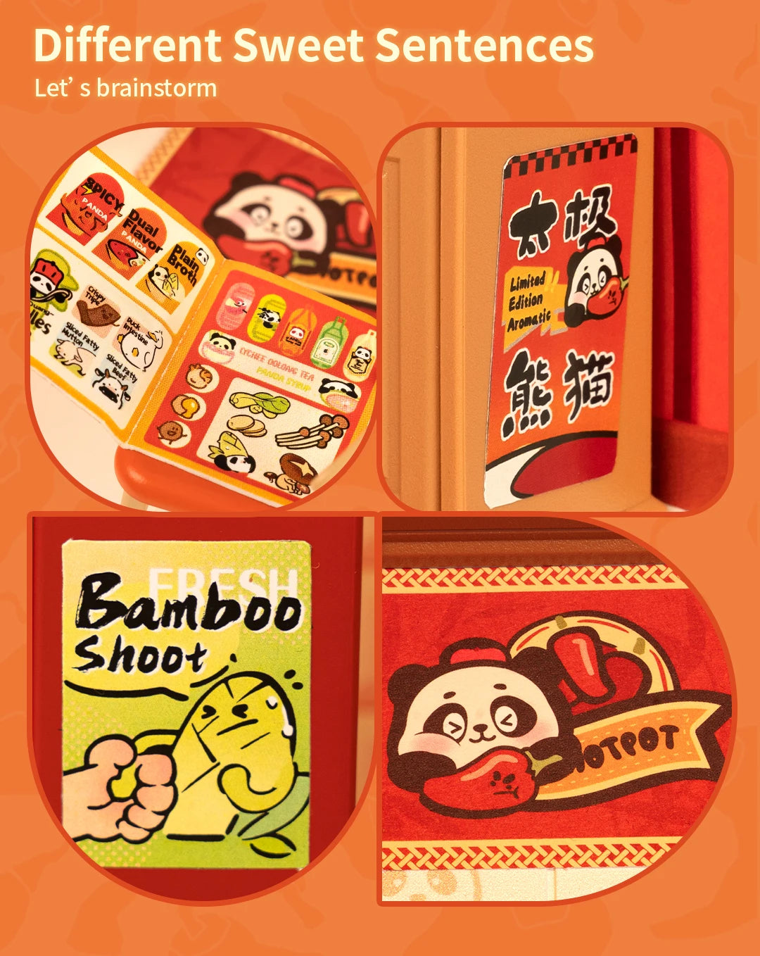 Robotime - Rolife Super Creator DW020 Panda Hot Pot