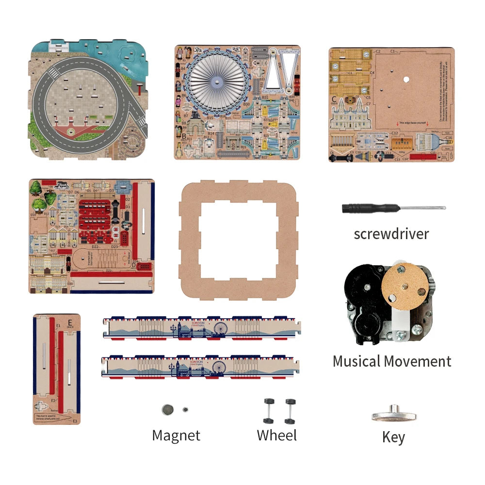 Tonecheer TQ 066 - London Music Box