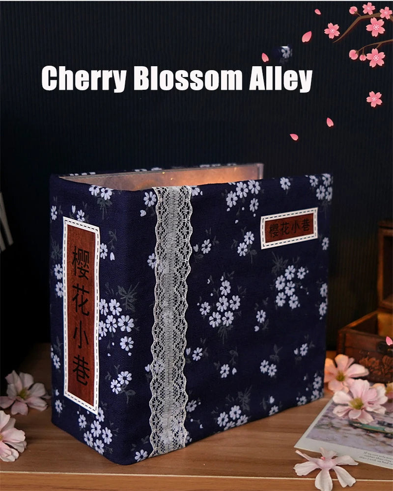 DIYCLUB-YY Model TC25 DIY Wooden Japanese Store Book Nook Miniature Dollhouse