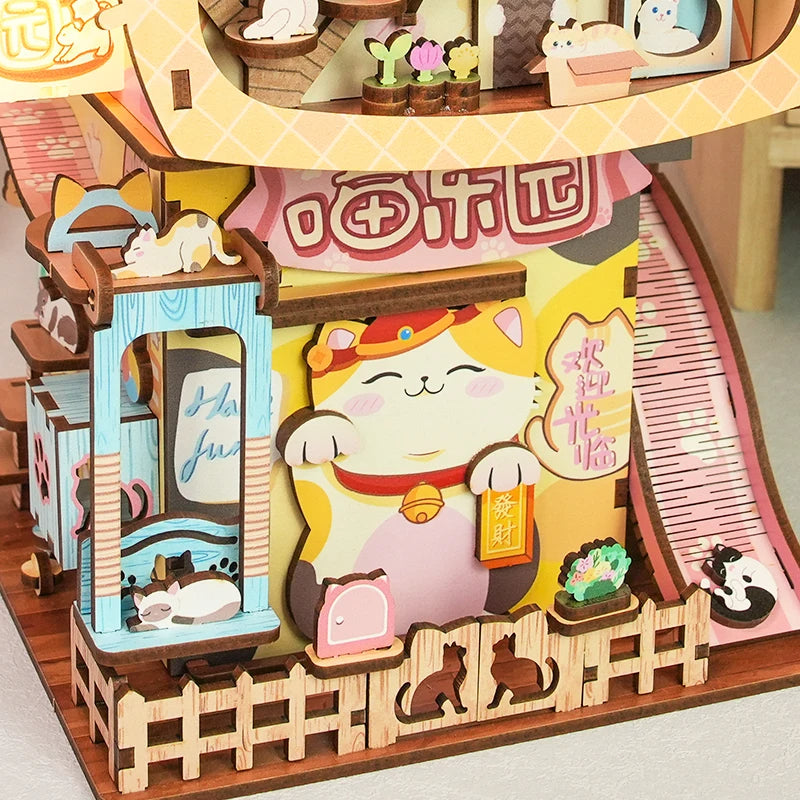(Pre-Order) Tonecheer TQ185 Cats' House storage box