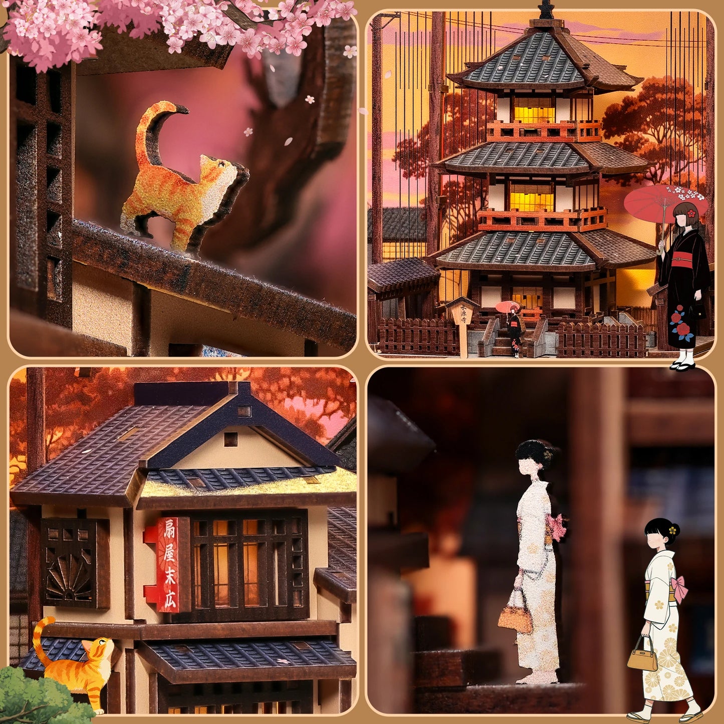 Cutebee BJAA402 Twilight Sakura Path