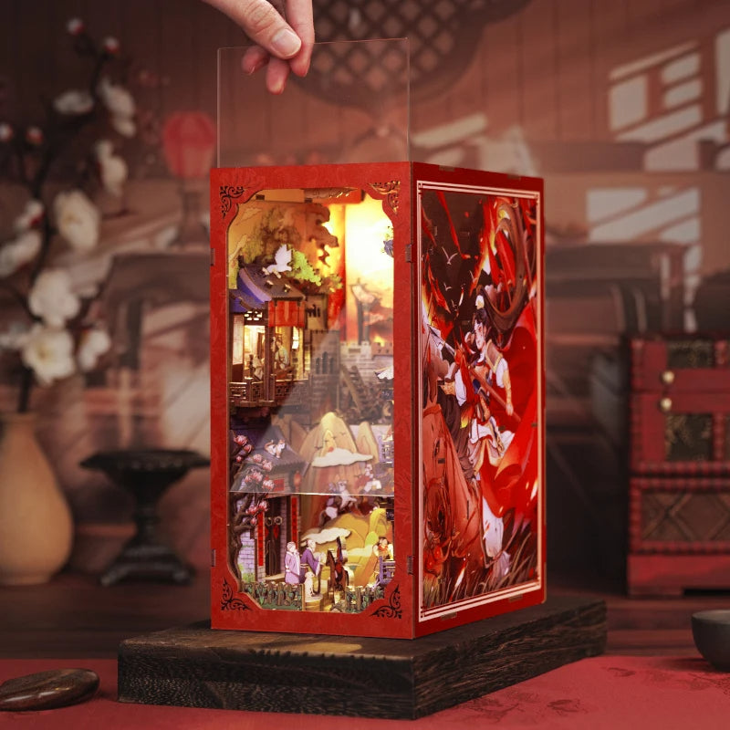 CUTEBEE EK-02B DIY Book Nook Kit（The Legend of Mulan）