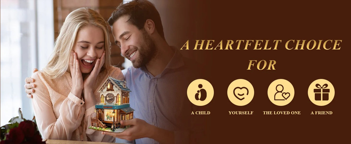 Hamaileon SQ-61 Cuckoo Clock House Kit