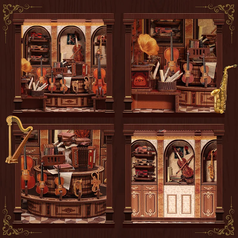 Cutebee CWGB404 - Bach String booknook