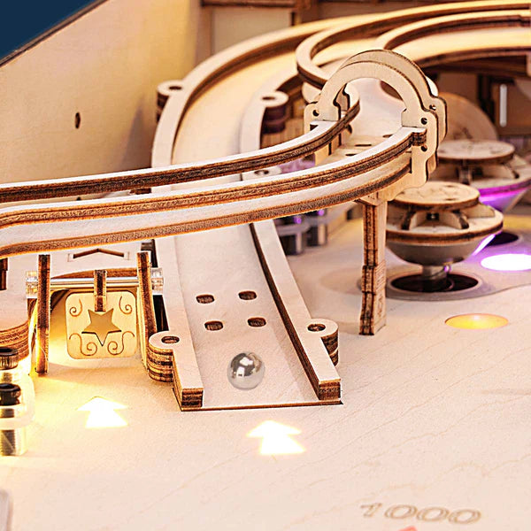 ROKR - EG01 - 3D Pinball Machine 3D Wooden Puzzle