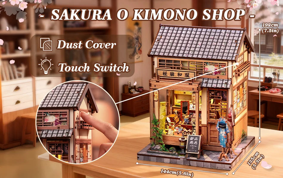 Pre-order Cutebee CWGC223 Sajura O Kimono Shop Japanese Housing series