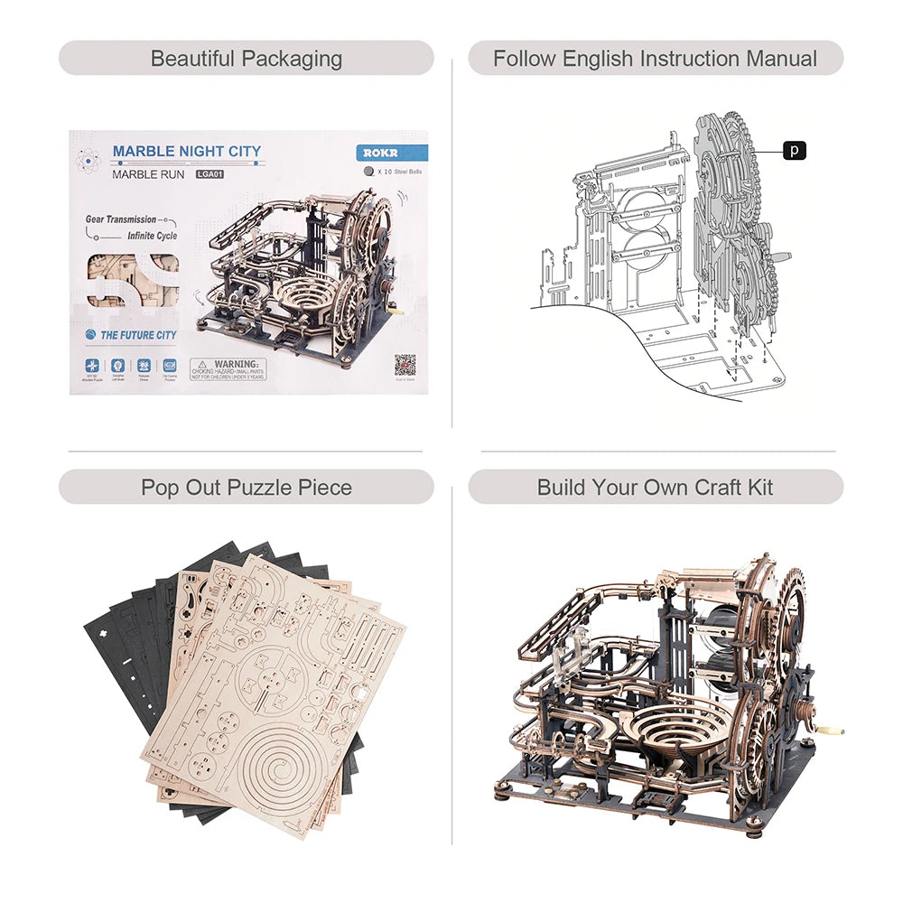Rokr LGA01 - Marble Run - Martble Night City
