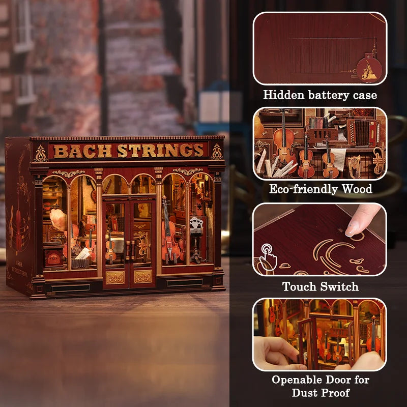 Cutebee CWGB404 - Bach String booknook