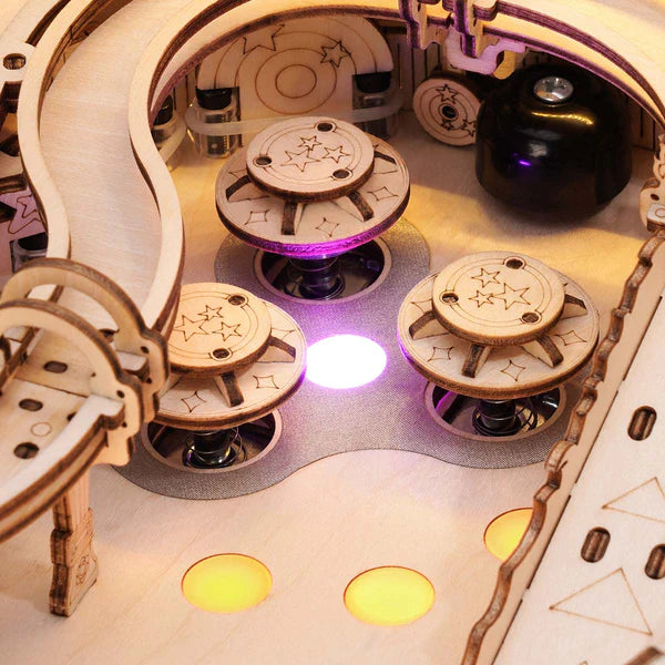 ROKR - EG01 - 3D Pinball Machine 3D Wooden Puzzle