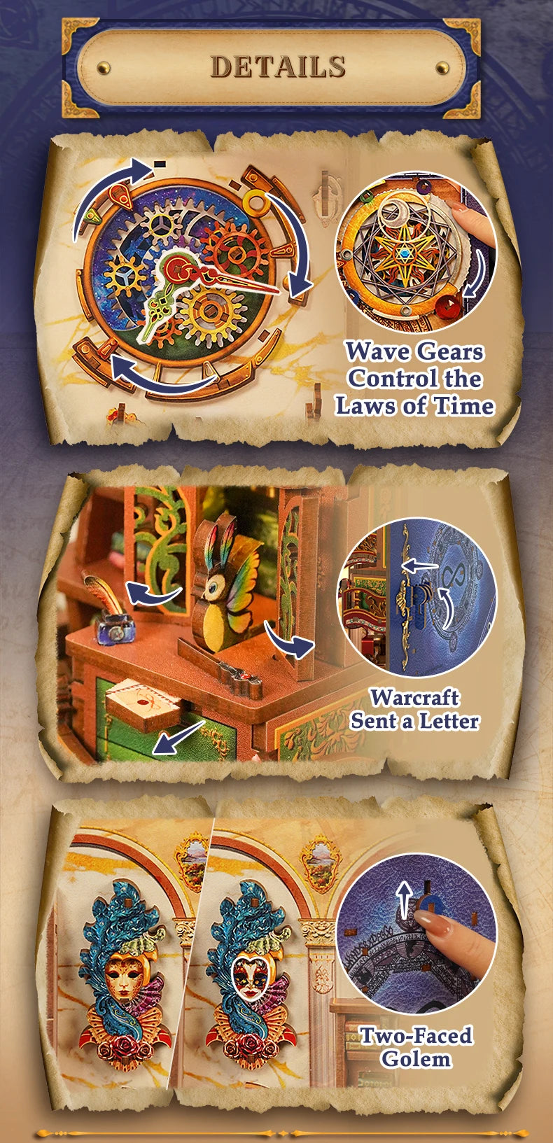 Tone cheer TQ134 - Magical Library