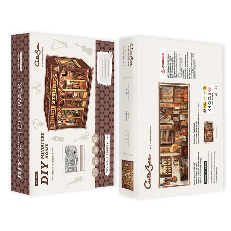 Cutebee CWGB404 - Bach String booknook