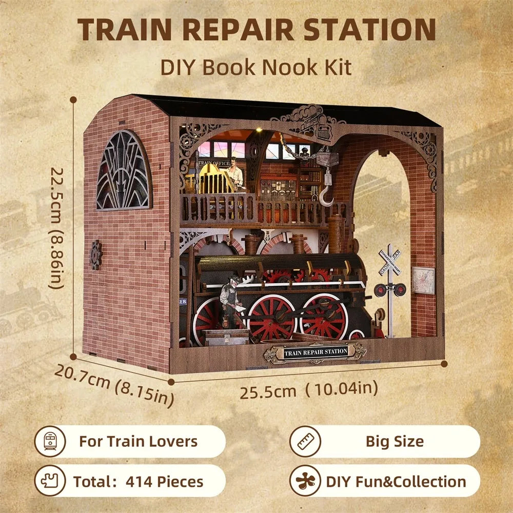 (Pre-Order) Hamaileon CH06 Train Repair Station