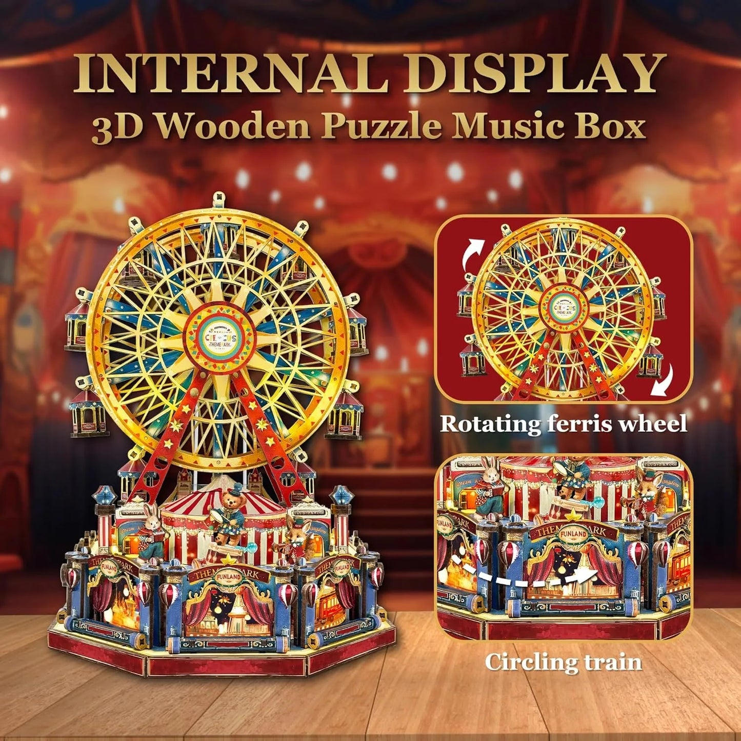 (Pre-order) Hamaileon SQ69 Century Ferris Wheel Music Box