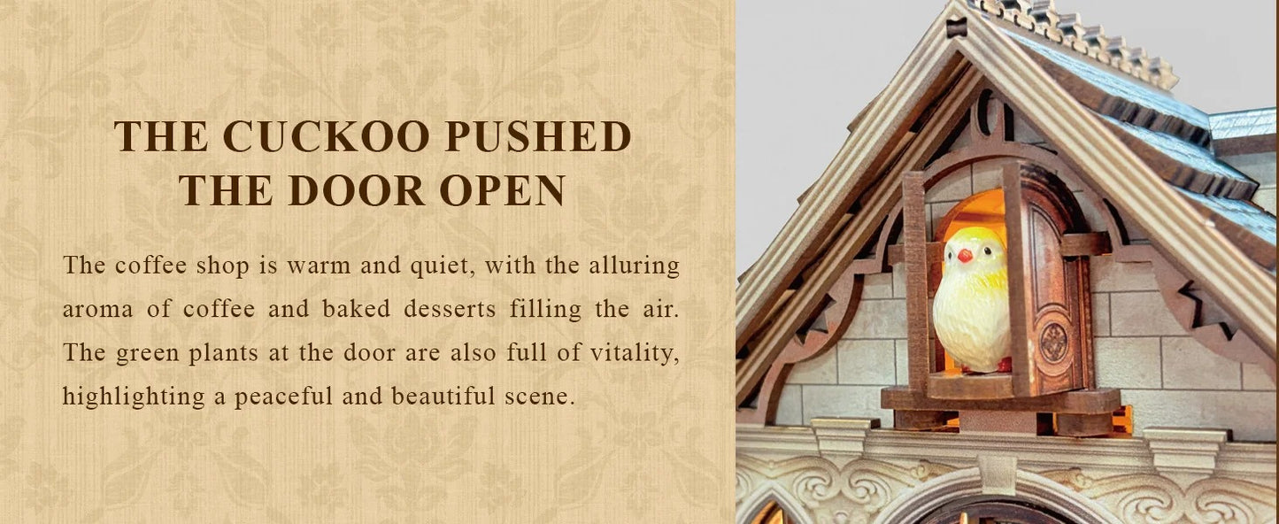 Hamaileon SQ-61 Cuckoo Clock House Kit