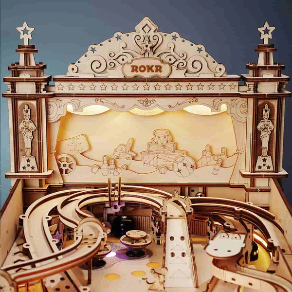 ROKR - EG01 - 3D Pinball Machine 3D Wooden Puzzle