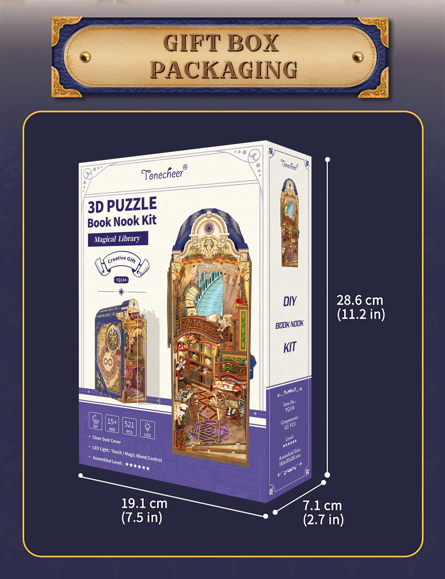 Tone cheer TQ134 - Magical Library