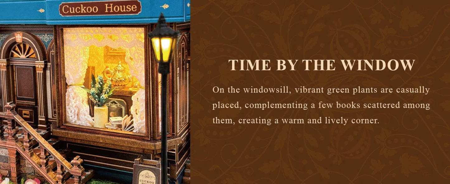 Hamaileon SQ-61 Cuckoo Clock House Kit