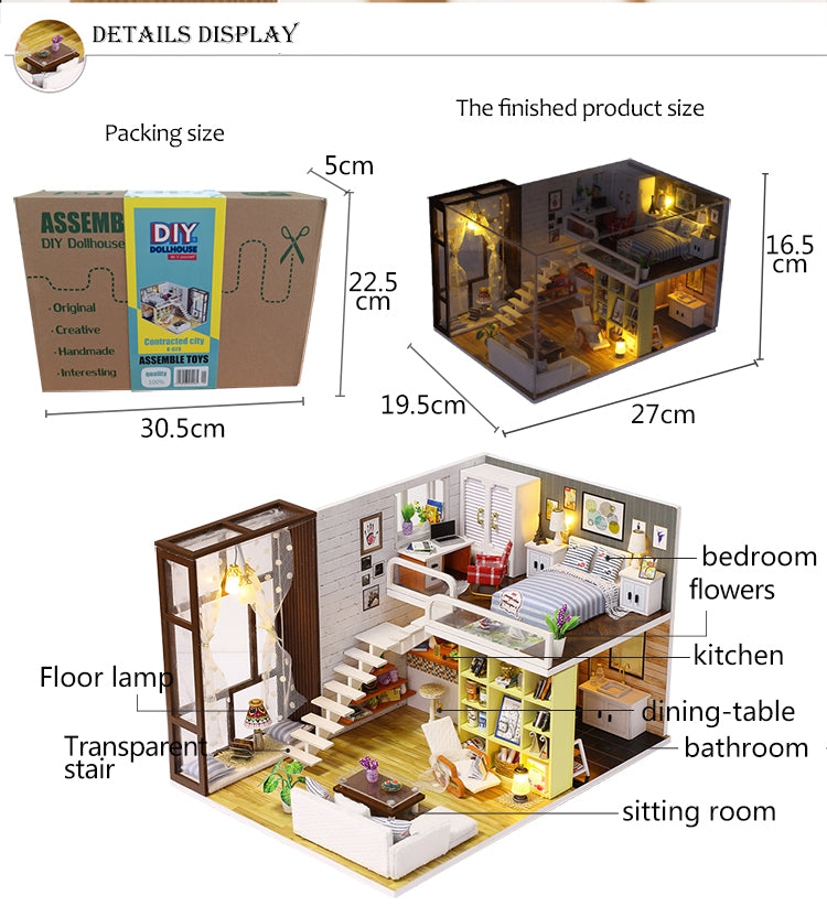 Knowme miniatire series K-028 - Contracted City