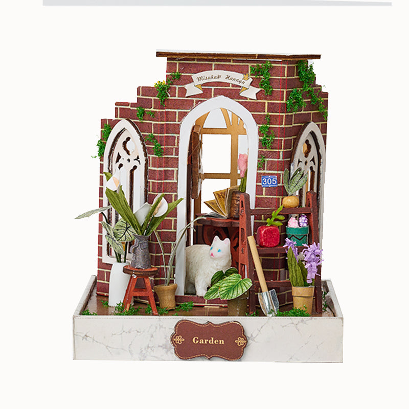Knowme IIE Create Minature Dollhouse series K076 Mitsukasku Hanaya (with Led Light)