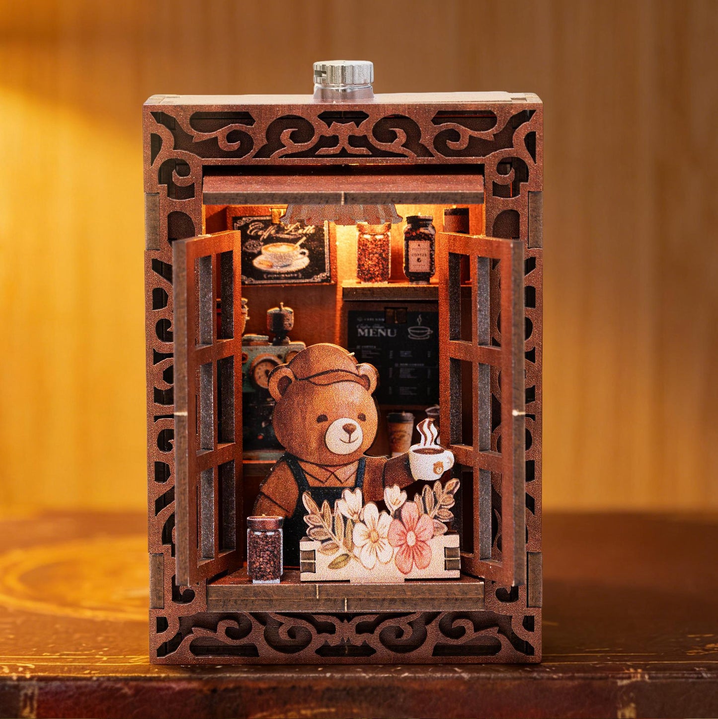 Hamaileon RFM-02  Little Bear metal stciker #D wooden puzzle
